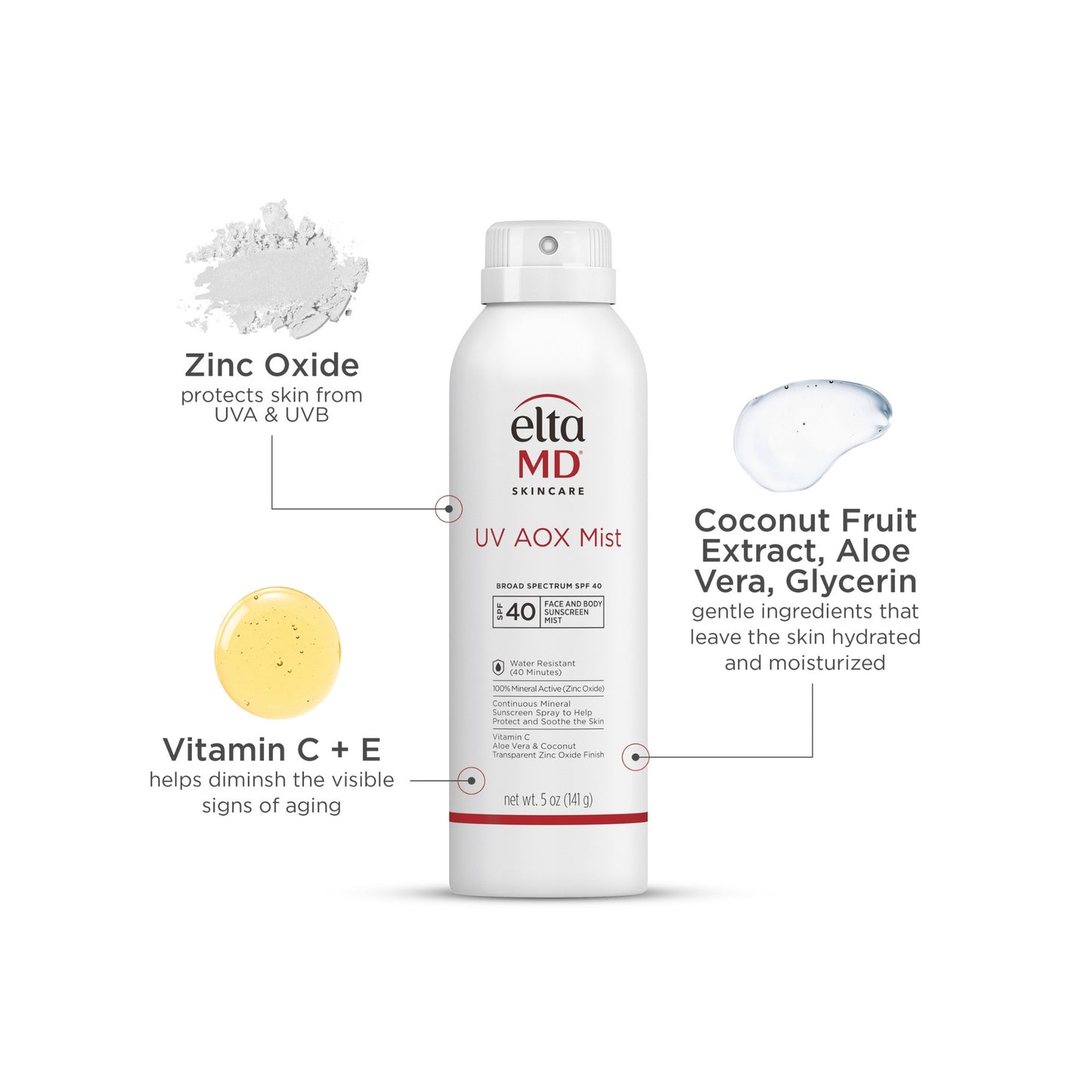 EltaMD AOX Mist SPF 40