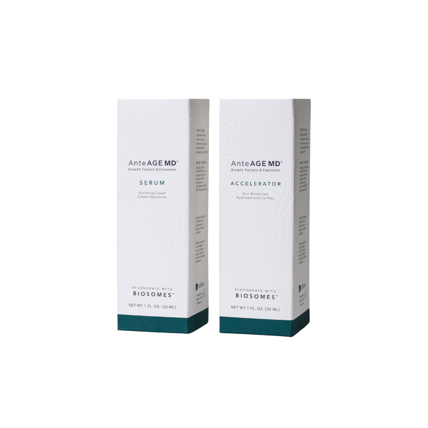 AnteAGE® MD System - Serum + Accelerator (Duo)