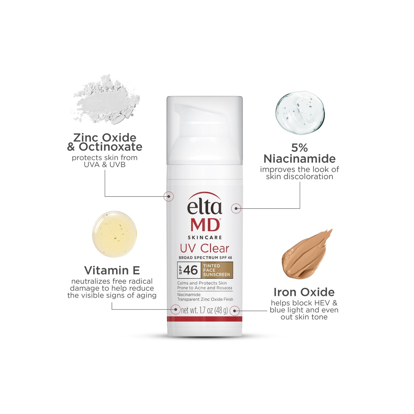 EltaMD UV Clear Tinted SPF 46